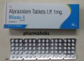 RLAM 1mg (xenax)  180 pills usa to usa domestic 